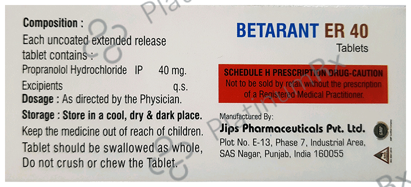 Betarant ER 40 Tablet 10s