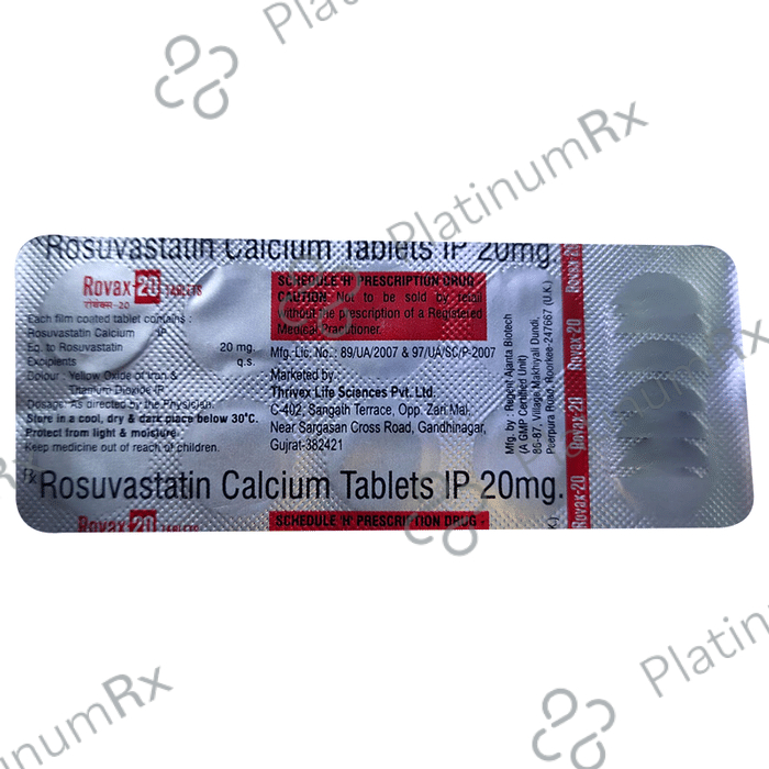 Rovax 20 Tablet