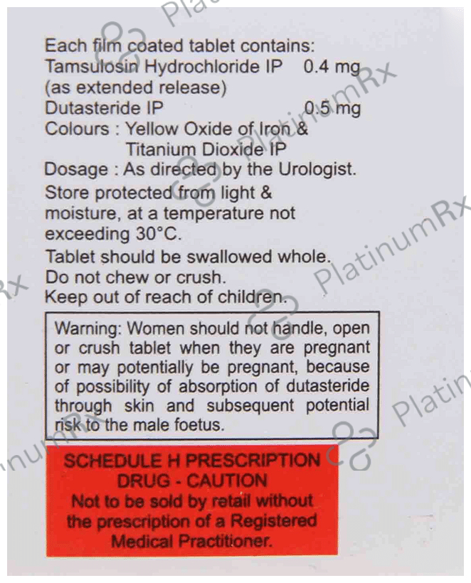 Tasulin-D Tablet ER 10 Tablet ER