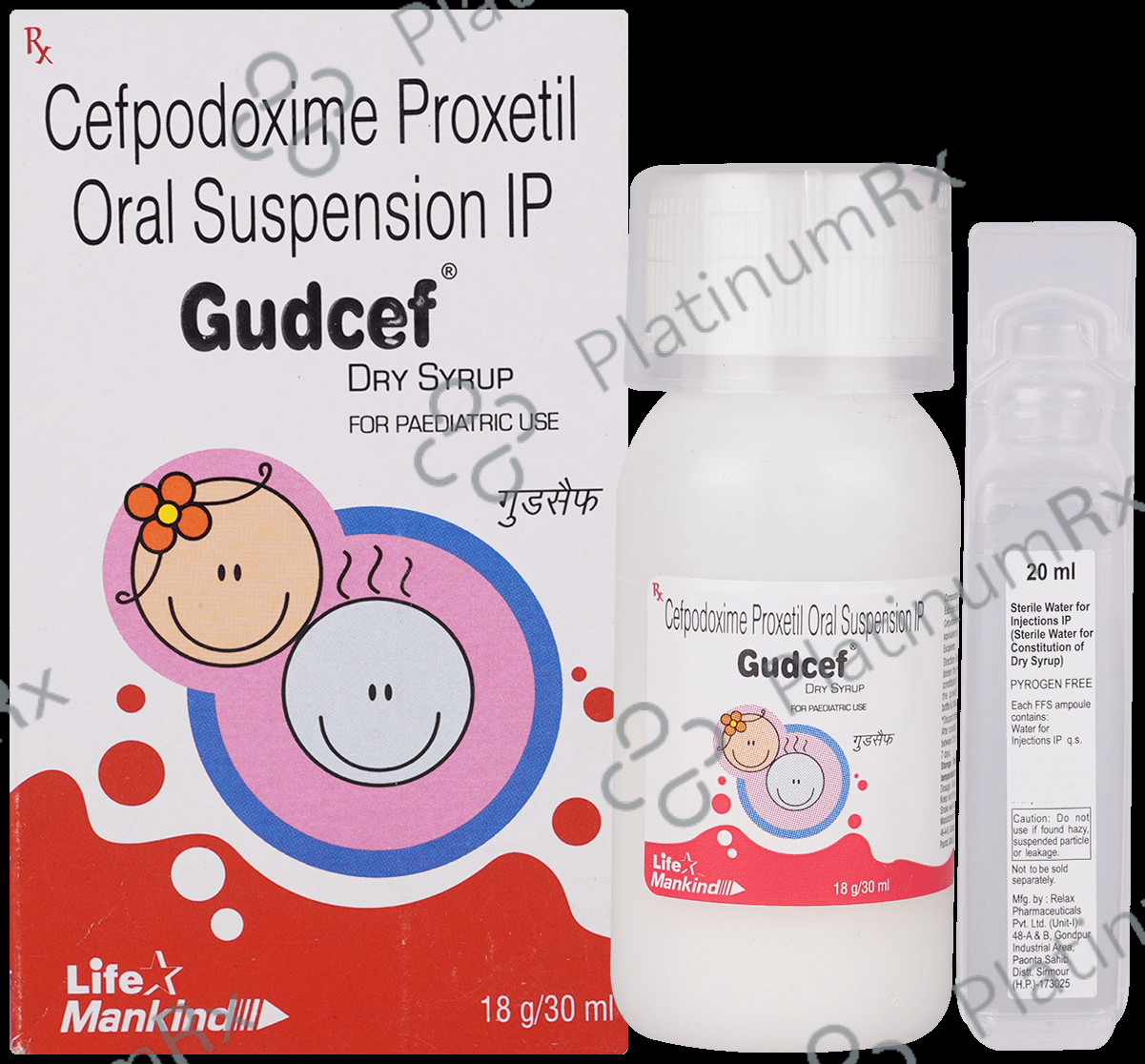 Gudcef 50mg Dry Syrup 30ml