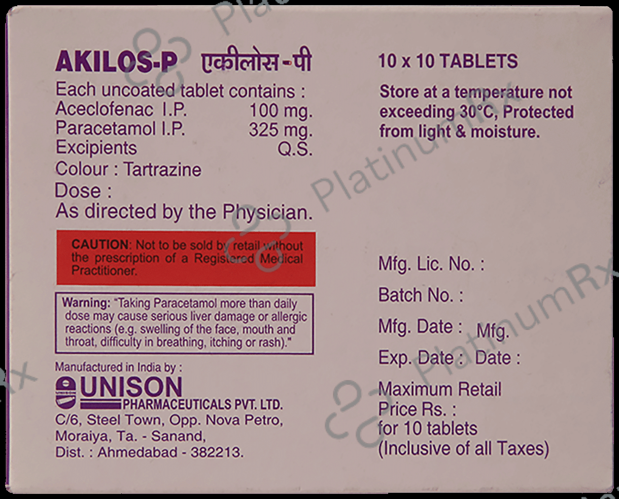 Akilos-P Tablet