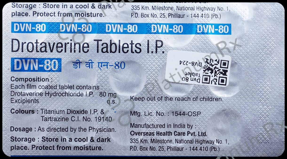 Dvn 80 Tablet