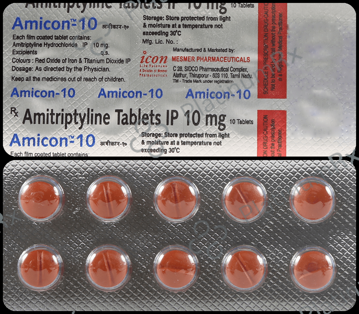Amicon 10mg Tablet 10s