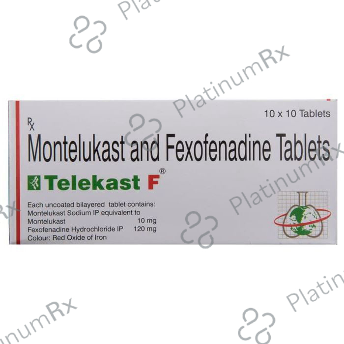 Telekast F 10/120mg Tablet 15s