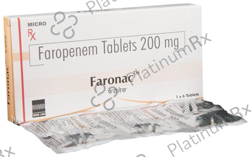 Faronac 200mg Tablet 6s