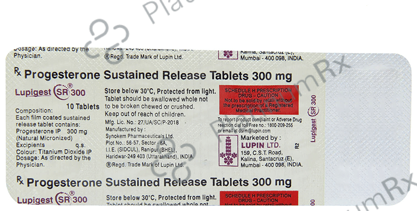 Lupigest SR 300mg Tablet 10s