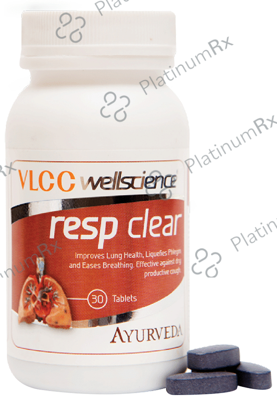 VLCC Wellscience Resp Clear Tablet