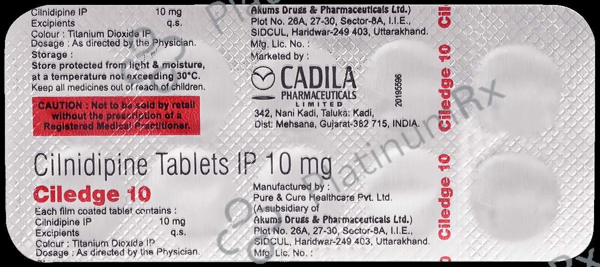 Ciledge 10mg Tablet 10s
