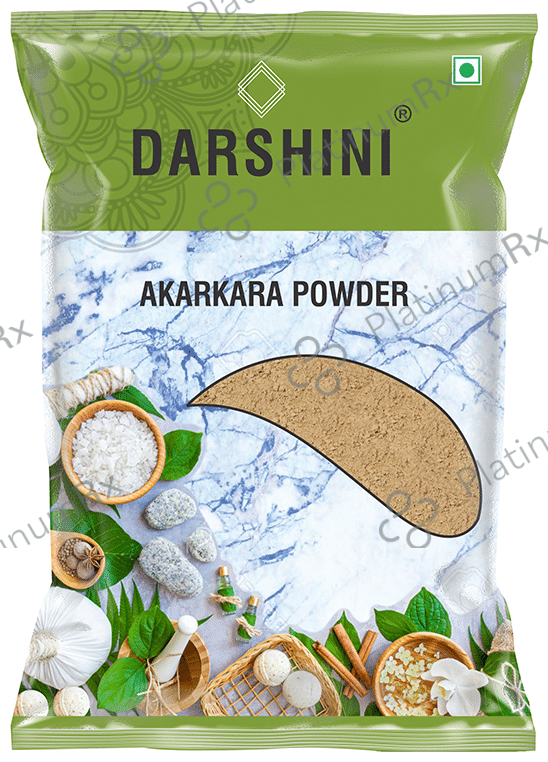 Darshini Akarkara - Akkalakarra Root - Anacyclus Pyrethrum Pellitory Root Powder 200 gm