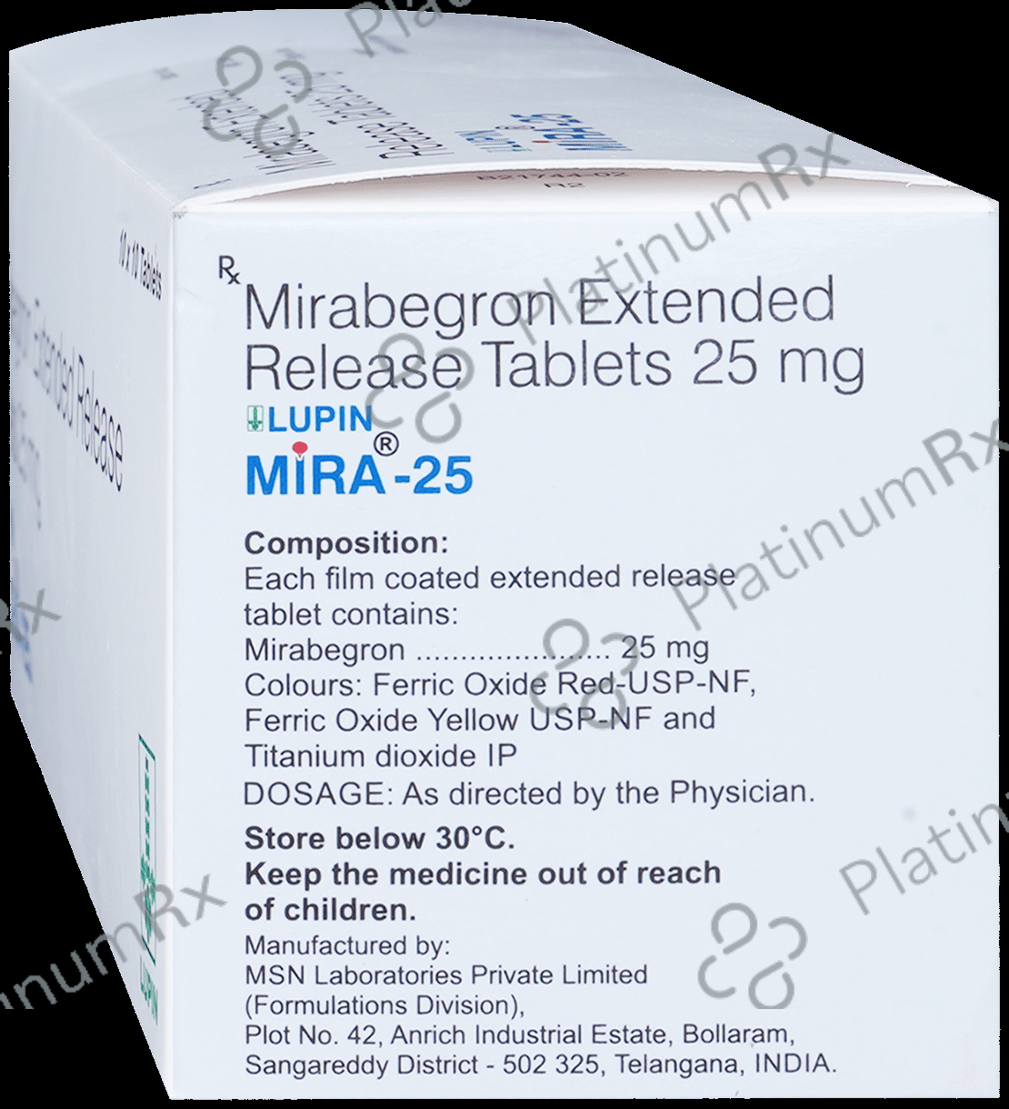 Lupin Mira 25 Tablet ER