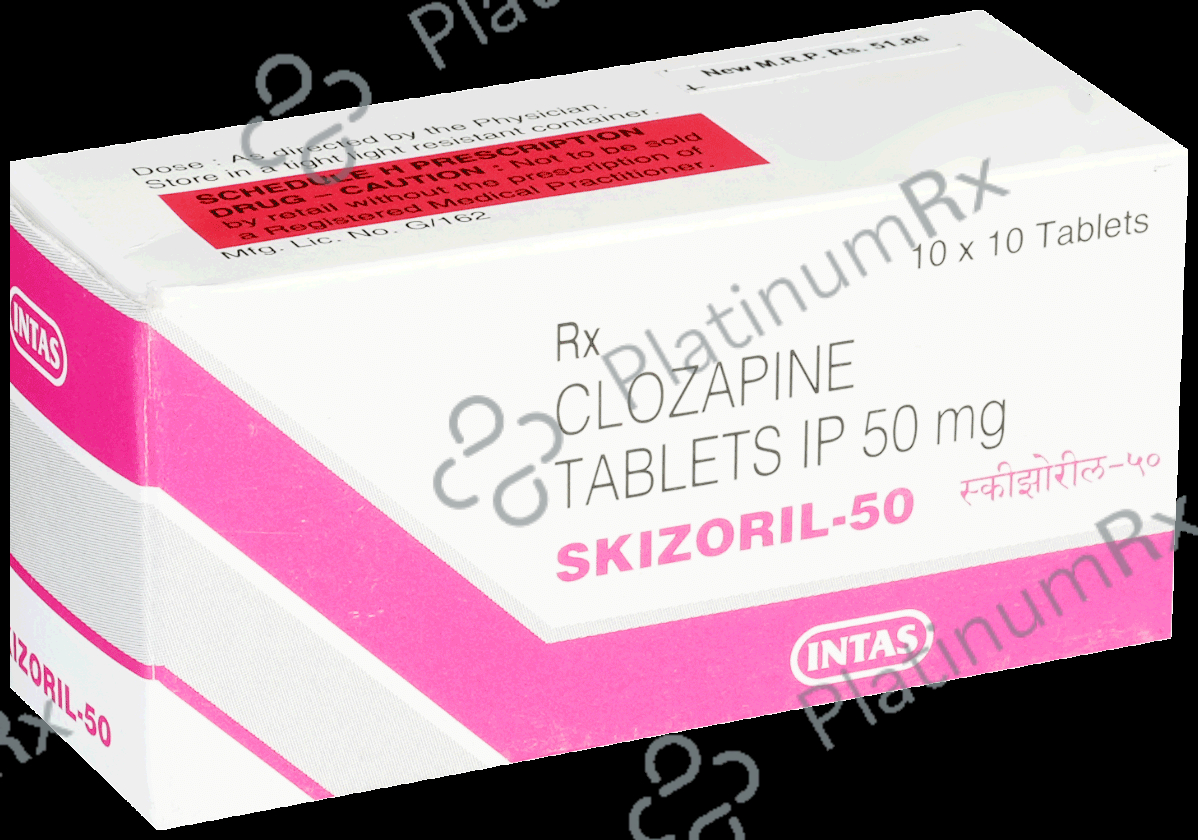 Skizoril 50mg Tablet 10s