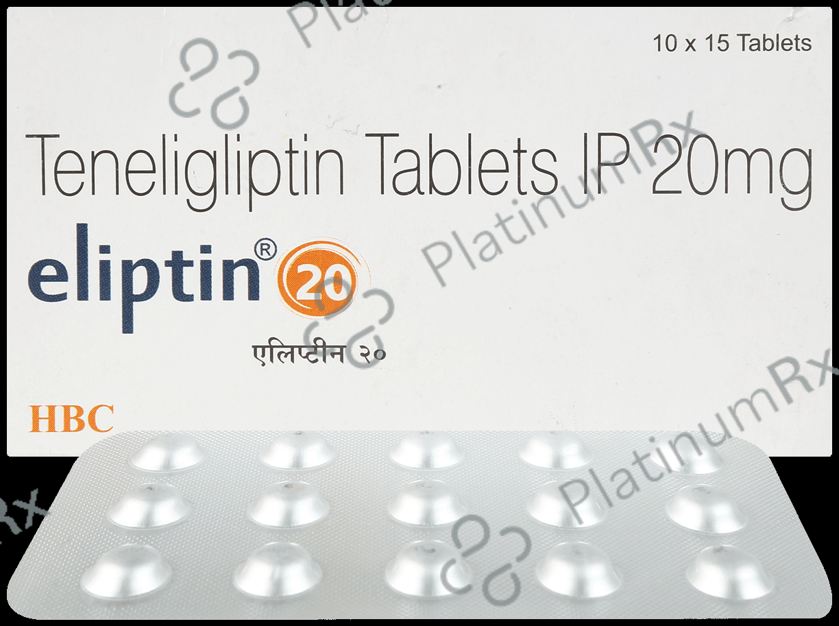 Eliptin 20mg Tablet 15s