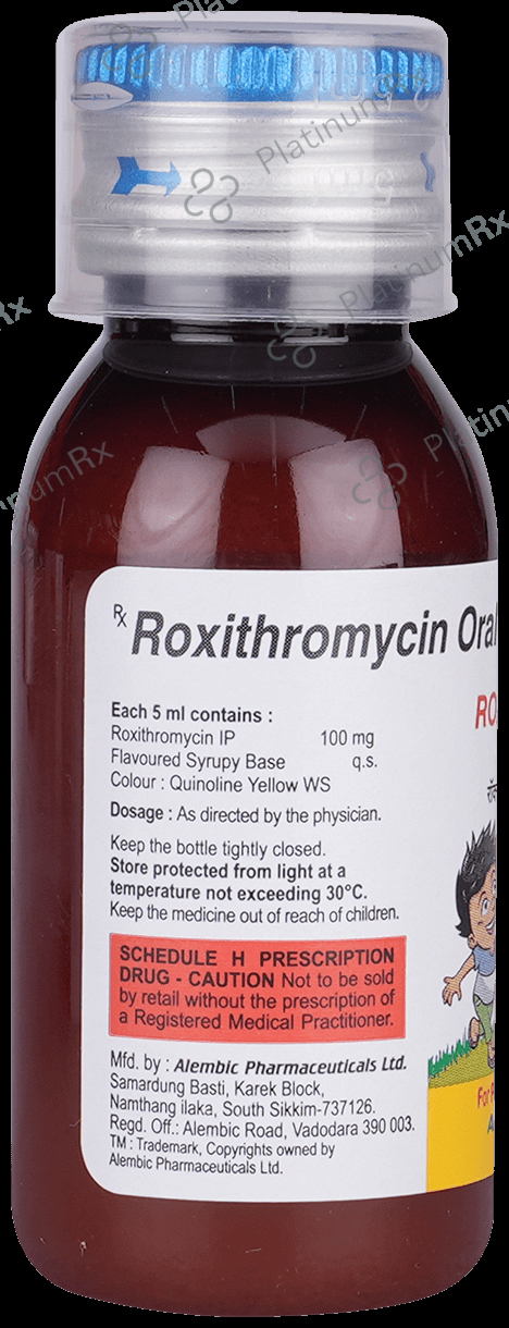 Roxid 100mg Oral Suspension 30ml