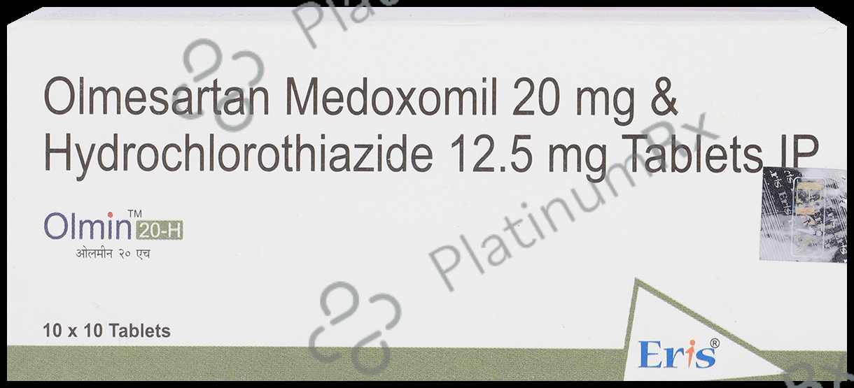 Olmin 20 H 12.5/20mg Tablet 10s