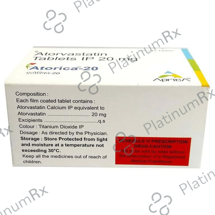 Atorica 20 Tablet 10 Tablet