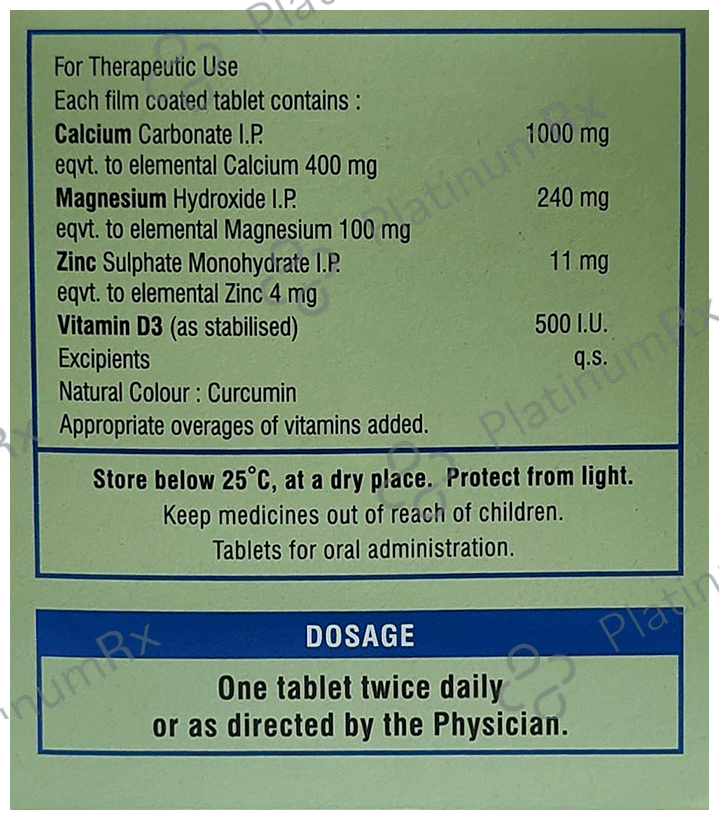 Calcimax Forte Plus Calcium Tablet 30s
