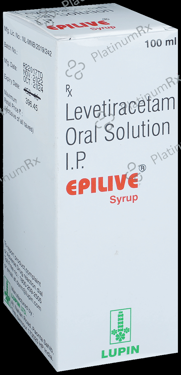 Epilive 100mg Oral Solution 100ml