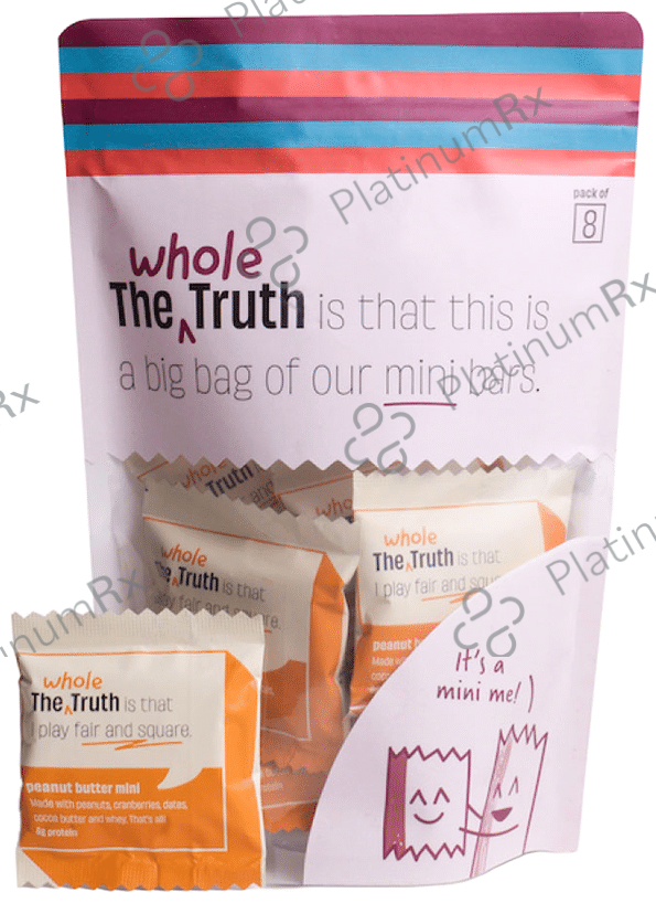 The Whole Truth Mini Protein Bar (27gm Each) - Flavour Peanut Butter