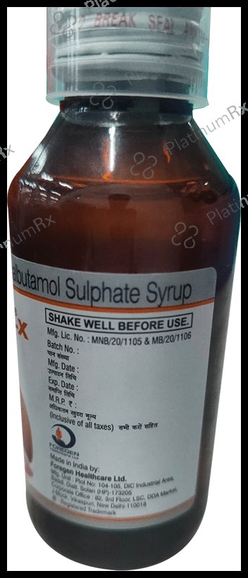 Citikof-X Syrup Sugar Free