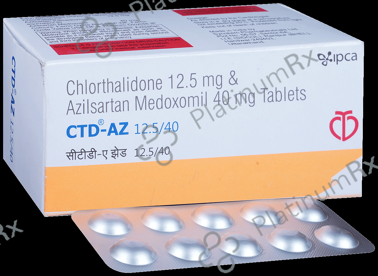 CTD AZ 40/12.5mg Tablet 10s