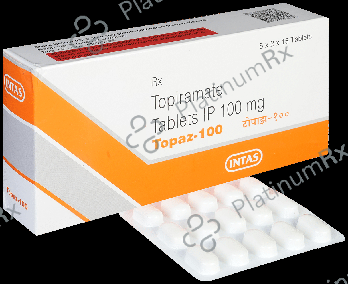 Topaz 100mg Tablet 15s