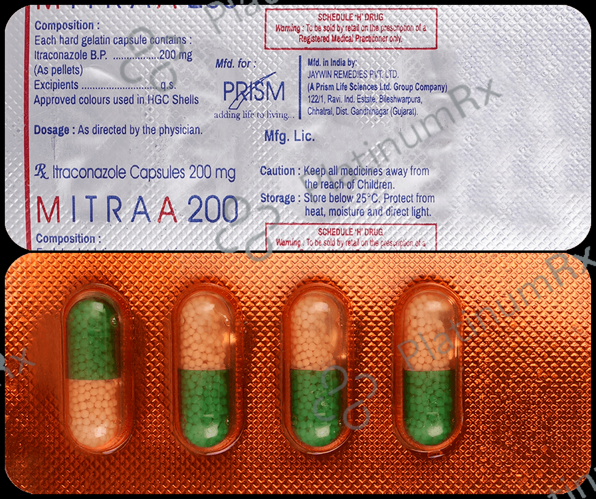 Mitraa 200mg Capsule