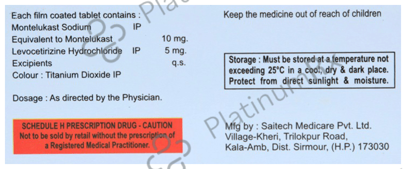M-Hist-L Tablet