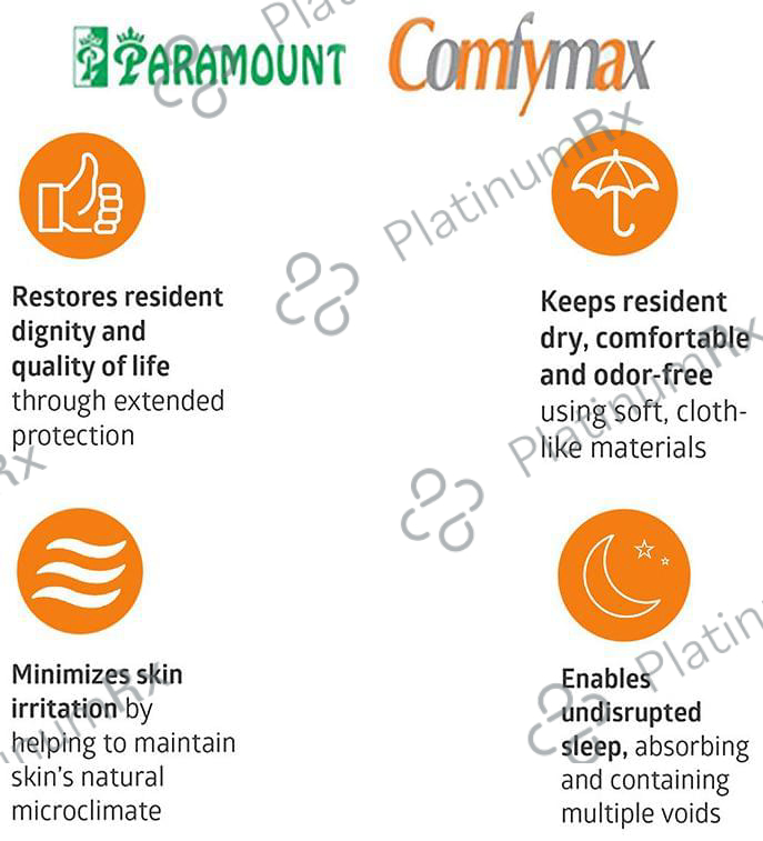 Paramount Comfymax Disposable Adult Diaper Medium