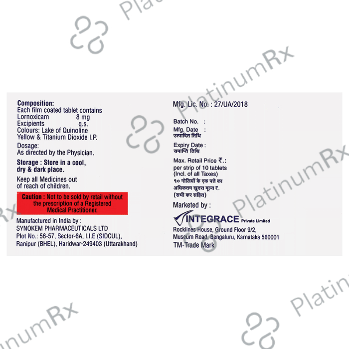 Flexilor 8 Tablet