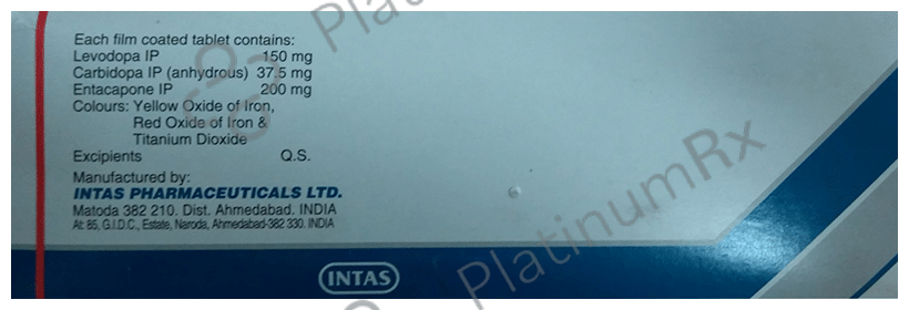 Entacom Plus 150mg Tablet 10s