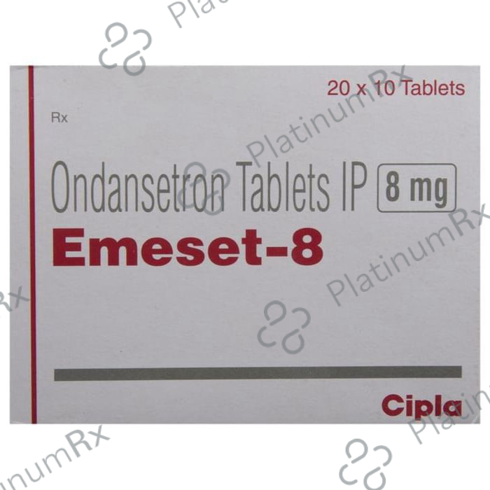 Emeset 8mg Tablet 10s