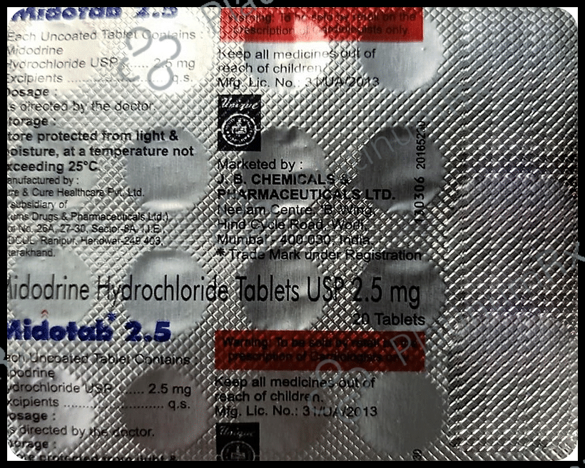 Midotab 2.5 Tablet