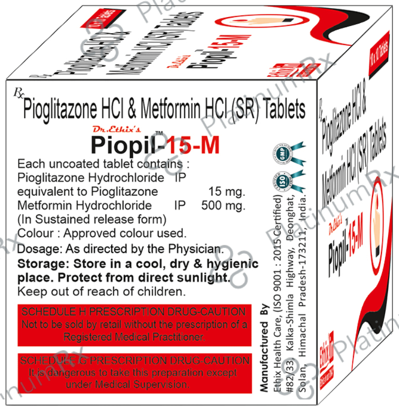 Piopill 15mg Tablet
