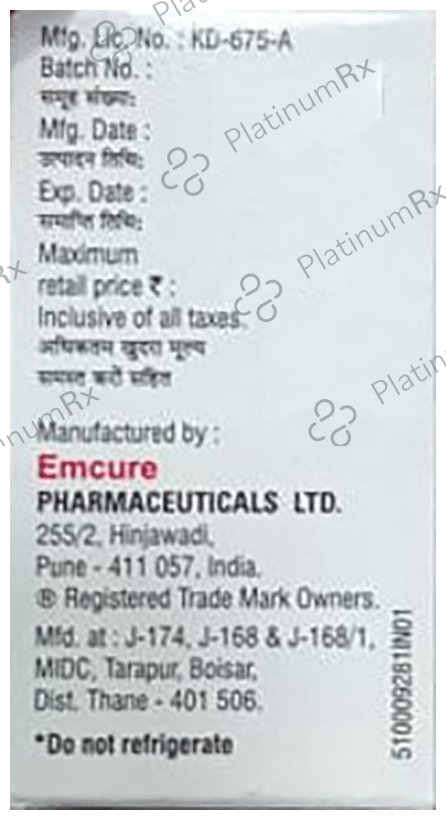 Orofer FCM 1K 50mg Injection 20ml