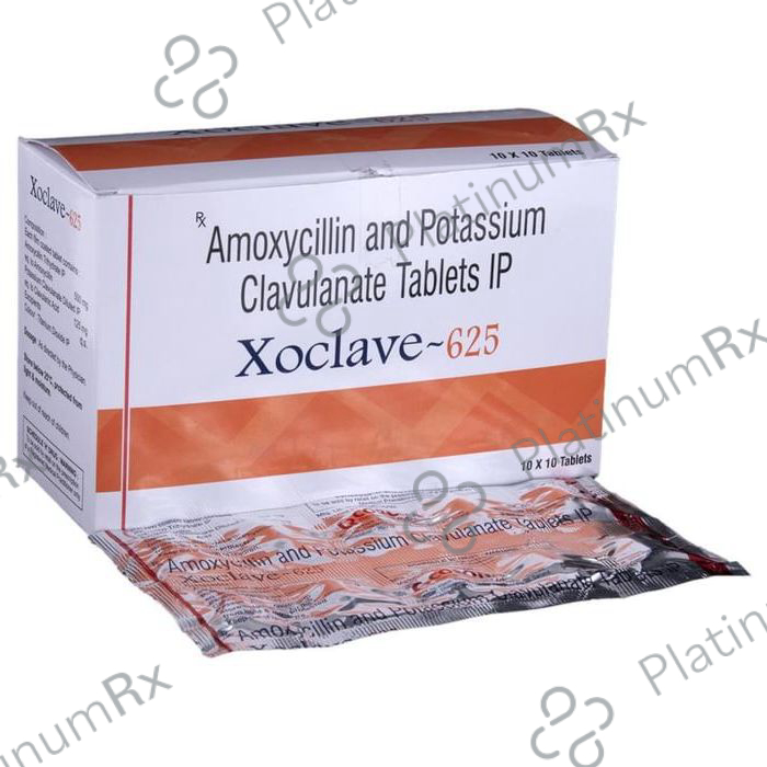 Xoclave 625mg Tablet 10s