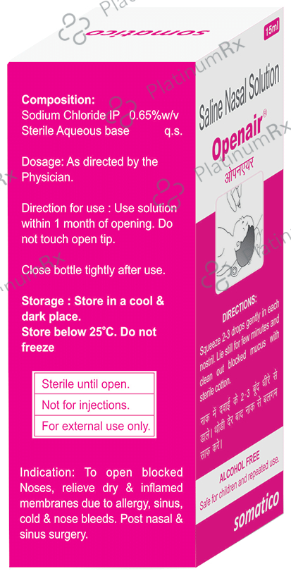 Openair Nasal Solution