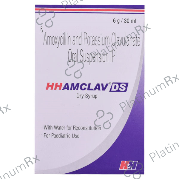Hhamclav DS 400/57mg Dry Syrup 30ml