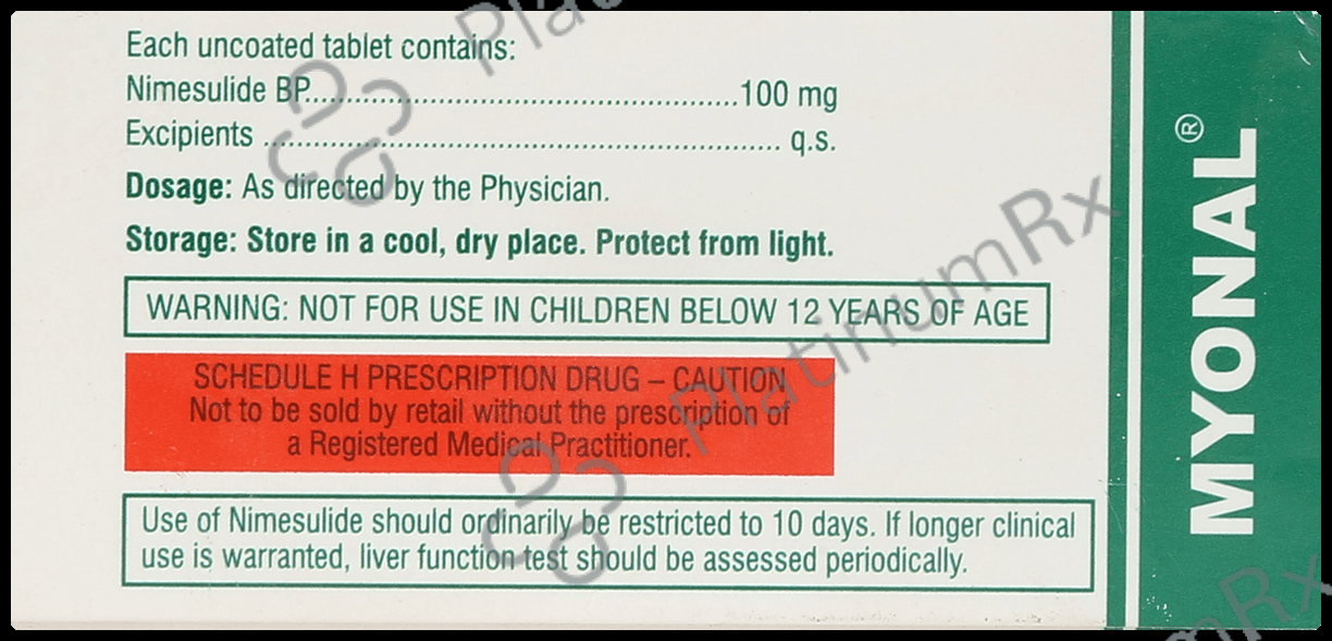 Myonal 100mg Tablet