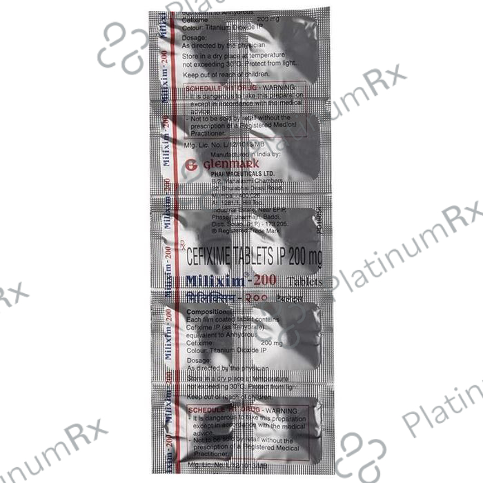 Milixim 200mg Tablet 10s