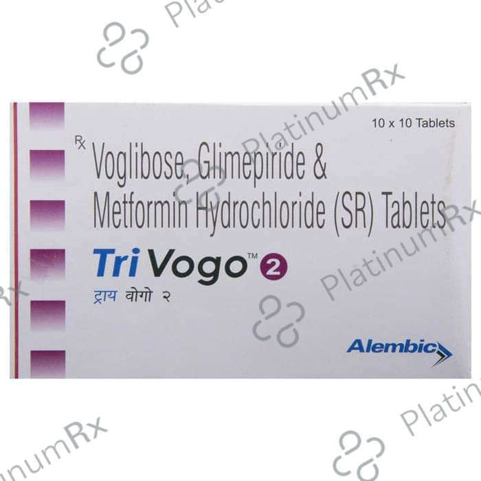 Trivogo 2/500/0.2mg Tablet SR 10s