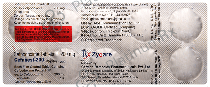 Cefabest 200 Tablet