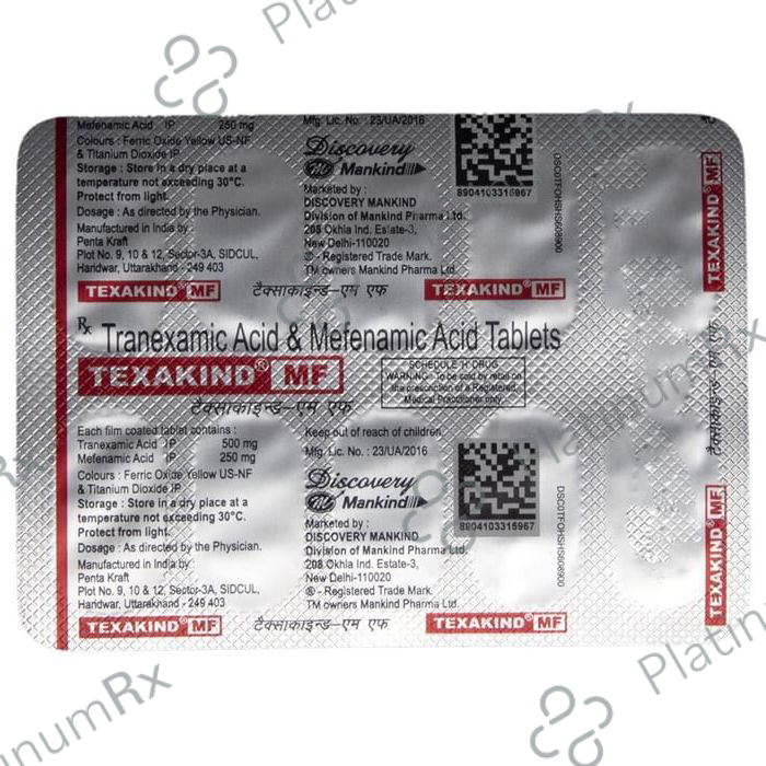 Texakind MF 250/500mg Tablet 10s