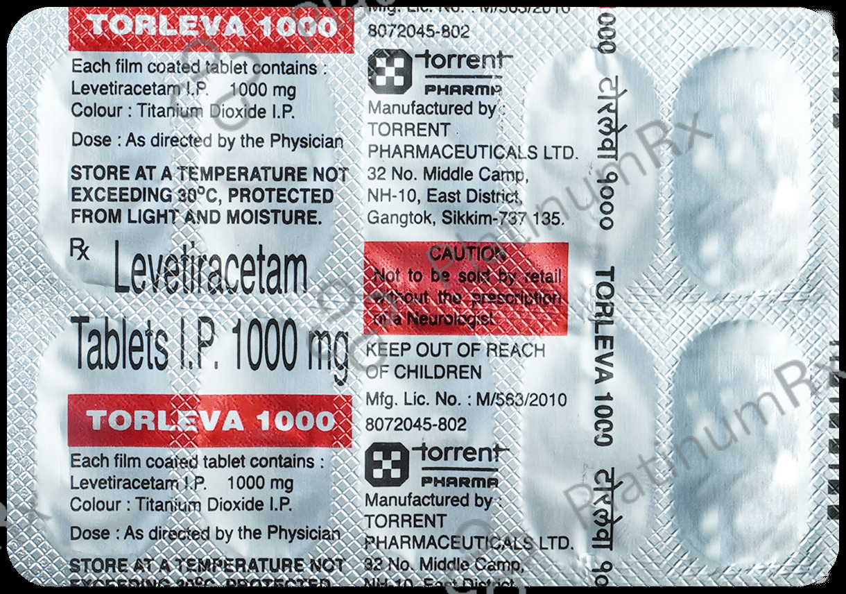 Torleva 1000mg Tab 10s