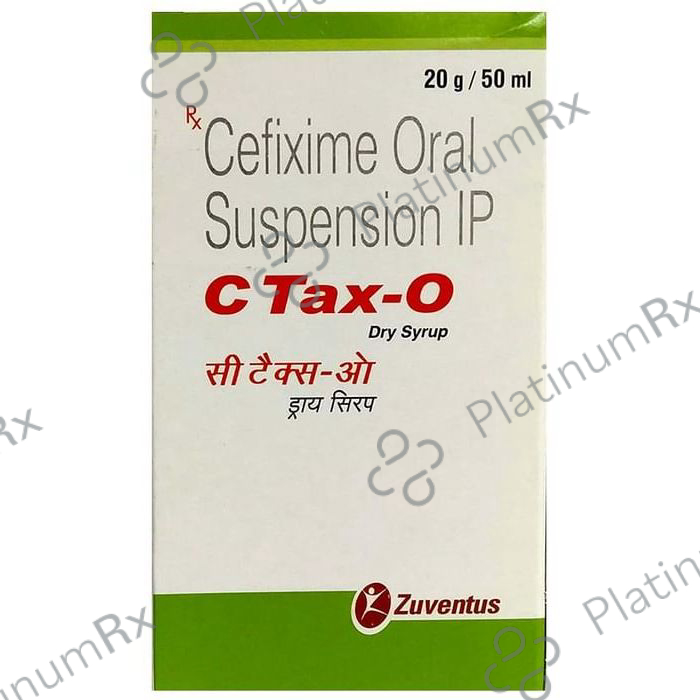 C Tax O 50mg Dry Syrup 50ml