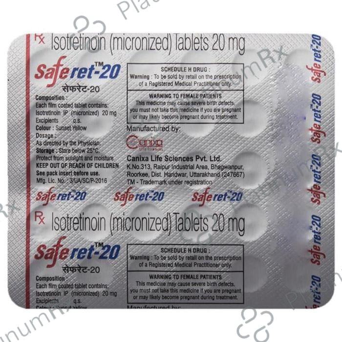 Saferet 20 Tablet 10 Tablet