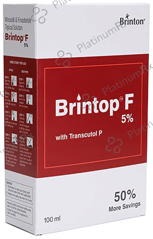 Brintop F 5% Topical Solution 100ml