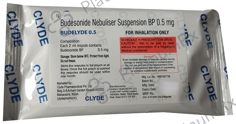 Budelyde 0.5 Respules (2ml Each)