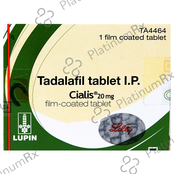 Cialis 20mg Tablet 1s