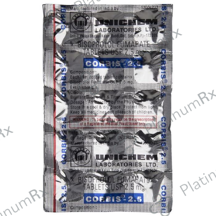 Corbis 2.5mg Tablet 15s