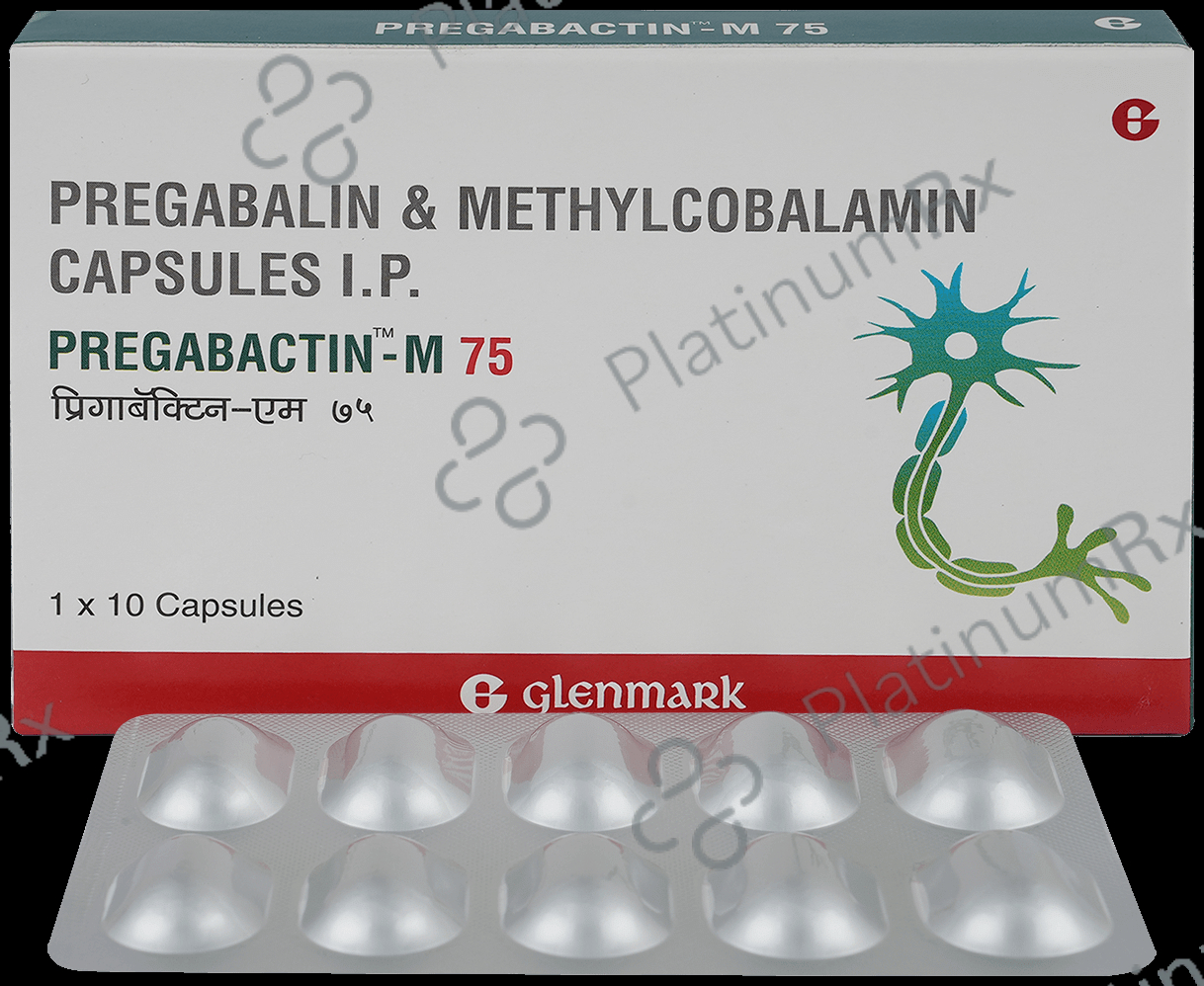 Pregabactin M 750mcg/75mg Capsule